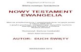 NOWY TESTAMENT EWANGELIA - BibliePolskie.plbibliepolskie.pl/_kopie/bnowego_tys_ewang_jch_zyd.pdf · 2012. 9. 5. · MagisteriumPisma.pl Biblia nowego Tysiąclecia NOWY TESTAMENT EWANGELIA