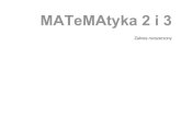 MATeMAtyka 2 i 3 - Strona Głównazsmsc.edu.pl/wp-content/uploads/MATeMAtyka-2-i-3-zakres... · 2018. 7. 16. · 3. Szkicowanie wykresu funkcji wykres funkcji Uczeń: szkicuje wykres