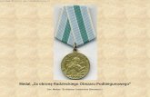Medal Za obron Radzieckiego Obszaru Podbiegunowego...Naprzeciw stała radziecka 122. Dywizja Strzelecka. Operacja "Polarfuchs" miała na celu zdobycie miasta Kandałaksza, okrążenie