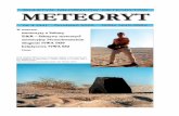 W numerze: meteoryty z Saharymeteoryt.info/Met402.pdf · 2013. 4. 29. · także wykorzystać uran i ołów w ortopi roksenie, który jest głównym składnikiem większości meteorytów