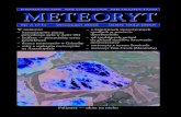 KWARTALNIK MI£OŒNIKÓW METEORYTÓW METEORYTmeteoryt.info/Met309.pdf · 2009. 11. 8. · siê z oliwinu lub z oliwinu i ortopi-roksenu (fig. 6) a tak¿e z plagioklazo-wego szkliwa