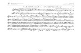 Symfonia klasyczna clarinet Prokofiew · 2013. 9. 24. · CLASSICAL SYMPHONY in B b Allegro con brio = 100 21 SERGE PROKOFIEFF, op. 25 (1891-1953) epeee.