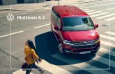 Multivan 6 - volkswagen-comerciales.es · 2020. 7. 15. · Multivan 6.1 07 02 Tecnología pionera para todos El Multivan 6.1 siempre ha marcado el camino, pero nunca lo había hecho