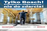 NOWOŚĆ! Profesjonalna odzież robocza i obuwie ochronne ... katalogi/Bosch-odzież...Profesjonalna odzież robocza i obuwie ochronne 2011/2012 Wytrzymałe i wygodne – dla rzemiosła