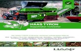 HAAS Recycling - Prospekt TYRON Polnisch...2018/12/03  · Bitte fordern Sie unser separates Prospekt an. Anmerkung: Die angegebene Leistung ist abhängig vom Endkorn, den Werkzeugen