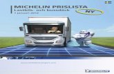 1 januari 2012 - disab.nu · MICHELIN X ENERGY SAVERGREEN jämfört med andra Michelinlösningar. (2)(4) Mönsterskärning: simulerat resultat för en kombination av fordon som är