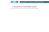 LABORATORIUM SAP - · PDF file Ekspert merytoryczny SAP ERP ----- 3 Scenariusz: ... Accounting/ Finanical Accounting/ Accounts Receivable/ Document/ Display – transkacja FB03 ...