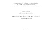 Wariacje Funkcji, Ich Własności i Zastosowaniassdnm.mimuw.edu.pl/pliki/wyklady/banas-umcs.pdf · Niniejszy skrypt został opracowany głównie na podstawie monograﬁi [1], która