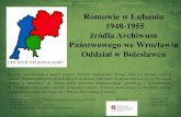 Romowie w Lubaniu 1948-1955...Dz.U. 2005 nr 17 poz. 141 (Dz.U. z 2017 poz. 823) Ustawa z dnia 6 stycznia 2005 r. o mniejszościach narodowych i etnicznych oraz o języku regionalnym