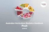 Australian Horticulture Statistics Handbook Fruit · Australian Horticulture Statistics Handbook Fruit 2014/15 í î l í ì l î ì í ò v Ç À ] Á } v ] v ] v Z ] µ o ] } v