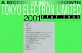 TOKYO ELECTRON LIMITED - origin.tel.co.jp · tokyo electron limited 2001 as of march 31, 2001 fact book プロフィール 主要経営指標 業態分析 半導体製造工程とtel自社開発製品