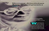 WYDARZYŁO SIĘ W XX WIEKU Nieznane dzieciństwo Anny Walentynowicz · 2017. 9. 13. · Anny Walentynowicz Igor Hałagida Możemy się tylko domyślać, dlaczego Anna Walentynowicz