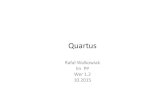 Quartus - Poznań University of Technology · 2015. 10. 9. · VHDL, DE2, Quartus 15. Wprowadzenie powiązań sygnałów i wyprowadzeń układu FPGA Przykładowe przyporządkowania
