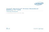 Intel Quartus Prime Standard Edition 用户指南...Intel® Quartus® Prime Standard Edition用户指南 Timing Analyzer 针对Intel ® Quartus Prime设计套件的更新：18.1 订阅