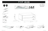 Łazienka ARUBA - TYP 828 - Szafka pod umywalkę - Instrukcja … · 2021. 1. 17. · TYP 828 MM 0 10 20 30 G1 7 x 50mm x6 M x1 T9 x1 L-410 S x1 S13 x2 8 Y1 x2 10 J10 3,5 x 40 mm