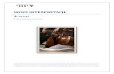 NOWE INTERPRETACJE INTERPRETACJE III... · 2012. 11. 20. · fortepianowe, które reprezentują romantyczny model rozbudowanej wirtuozowsko miniatury o monumentalnym brzmieniu i porywającym