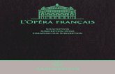L’Opéra français - Bärenreiter...Auber, Halévy, Adam, Thomas, Gounod, Lalo, Saint-Saëns, Delibes, Bizet, Chabrier, Massenet and others gained international reputations. After