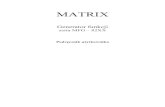 MATRIX - TME · 8250A/8255A, 0.3Hz do 3MHz dla MFG-8215A/8216A/8219A. 4. 3. Regulowana szybkość wyzwalania i szerokość podstawy czasu, obydwa w trybie liniowym i logarytmicznym.