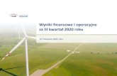 za III kwartał 2020 roku - TVIP · 2020. 11. 18. · 5 Plan PGE dla Bełchatowa • Projekt „Sprawiedliwej transformacji Kompleksu ełchatów” - plan inwestycji dla regionu -