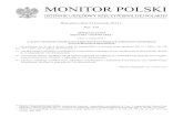 MONITOR POLSKI · Monitor Polski – 10 – Poz. 328 B – rozporządzenie Ministra Gospodarki z dnia 20 grudnia 2005 r. w sprawie zasadniczych wymagań dla maszyn i elementów bezpieczeństwa
