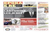 Lidhja e Prizrenit - Epoka e Re · 2018. 6. 10. · E përditshme e pavarur Viti XVIII, nr. 5499 E hënë, 11 qershor2018 çmimi 0.40 ˜ Na ndiqni edhe në: facebook.com Gazeta "Epoka