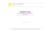 Z86230DS01bk - Zilog · 2013. 3. 10. · zilog w orldwide h eadquarters • 910 e. h