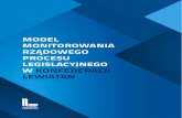 MODEL MONITOROWANIA - Konfederacja Lewiatankonfederacjalewiatan.pl/.../monitoring_legislacji_.pdf · 2019. 5. 8. · – krok po kroku 5. Przygotowanie/ pozyskanie danych niezbędnych
