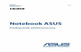 Notebook ASUS · 2015. 6. 28. · Notebook ASUS Podręcznik elektroniczny Wydanie pierwsze Grudzień 2014 PL9943. 2 Podręcznik elektroniczny do notebooka Informacje o prawach autorskich