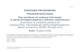 PODSTAWA PROGRAMOWA PROGRAM NAUCZANIA ...elektryk2.i365.pl/pliki/informatyka_IR_plan_wynikowy_2-3...liniowego w postaci programu komputerowego Omawia strukturę programu w wybranym
