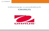 OHAUS - Stalgast · 2020. 7. 17. · 2 Rozwijamy naszą stronę internetową, byś za pomocą jednego kliknięcia mógł uzyskać dostęp do niezbędnych informacji. Bądź zˇnami