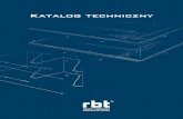 Katalog techniczny okładka 1 - RBT · 2015. 2. 5. · RBT-32 4 RBT-32 PARAMETRY WARTOŚCI Symbol Blachy RBT-32 Grubość materiału [mm] 0,50 0,63 0,70 0,75 0,88 1,00 Ciężar [kg/mb]
