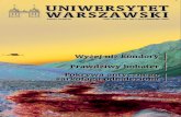 UNIWERSYTET WARSZAWSKI · 2019. 6. 3. · Prawie 282 mln zł otrzyma z Unii Europejskiej Uniwersytet Warszawski na budowę Centrum Nauk Bio-logiczno-Chemicznych − CeNT III (il.
