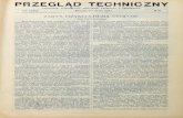 Przegląd Techniczny 1909 nrbcpw.bg.pw.edu.pl/Content/5952/pt1909_nr30.pdfwięc dla metalografa znaczenie pierwszorzędne, szczególnie od czasu, gdy rozwój mechaniki chemicznej pozwolił