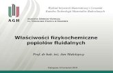 Wydział Inżynierii Materiałowej i Ceramiki Katedra Technologii …s-p-b.pl/upload/pdf/Zak10_01_FizChemPopFluid.pdf · 2015. 8. 24. · (K2) Popiół z Katowic (K3) Popiół z Katowic