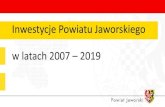 Prezentacja programu PowerPoint - powiat-jawor.org.pl€¦ · Prezentacja programu PowerPoint Author: Starostwo Powiatowe w Jaworze Created Date: 4/23/2019 3:33:36 PM ...