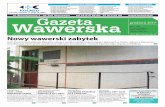Nowy wawerski zabytekgazetawawerska.pl/wp-content/uploads/2019/12/2019_12_09...Gazety Wawerskiej też się napra-cowaliśmy. Może to trochę nie-skromnie zabrzmiało, ale mamy jednak