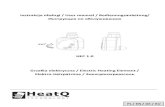 Instrukcja obsługi / User manual / edienungsanleitung/ · The heating agent (liquid heating agent in the radiator) cannot cause any corrosion or include any ethylene glycol, except
