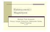 Elektryczność i Magnetyzm - lumnp.fuw.edu.pllumnp.fuw.edu.pl/kossacki/wp-content/uploads/sites/5/2020/02/Wyklad1.pdfFeynmana wykłady z fizyki Szczeniowski: Fizyka do świadczalna