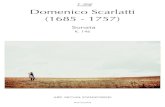 Domenico Scarlatti (1685 - 1757) · 2020. 10. 19. · Domenico Scarlatti (1685 - 1757) Sonata K. 146 ARR. MICHAŁ STANIKOWSKI MSA 0220998