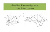 Analiza kinematyczna mechanizmówtmm.pwr.edu.pl/fcp/YGBUKOQtTKlQhbx08SlkTVQJQX2o8... · 2017. 11. 6. · Analiza kinematyczna mechanizmów - definicje Liniowe Kątowe Położenie