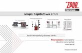 Grupa Kapitałowa ZPUE · 410 412 506 775 896 890 826 925 924 1 022 1 000 ... Wprowadzenie systemu zarządzania dokumentacją techniczną SAP-PLM –jest to pierwsza w Polsce implementacja