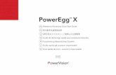 PowerEggTM X - powervision.me€¦ · EN Waterproof Accessory Quick Start Guide 防水配件快速使用说明 AP03 防水アクセサリーご使用上の注意事項 Guide de démarrage