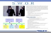 SWOR - TALEX · 2008. 5. 7. · SWOR pozwala na automatyzację procesu obiegu informacji wewnętrznych, efektywne zarządzanie posiadanymi zasobami, czytelną prezentację har-monogramów