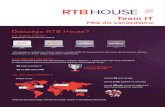 Dlaczego RTB House?Data mining, machine learning, artificial intelligence. Myślenie abstrakcyjne to Twoja naprawdę mocna strona? Znajdziesz tu swoje miejsce. Apps — Odpowiada za