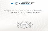 Program Gwarancyjny dla Systemu Okablowania Strukturalnego … · 2019. 2. 19. · 3.2.1. Gwarancja Systemowa obejmuje swoim zakresem kompletny tor transmisyjny zbudowany wyłącznie
