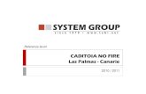CADITOIA NO FIRE Las Palmas-Canarie - System GroupCADITOIA NOFIRE Author SPogliani Created Date 9/26/2019 10:34:10 AM ...