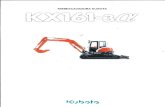 catalogo kubota kx161-3a - Ubaristi · 2018. 7. 9. · KUBOTA IC Systen Deutsch Españo I Informativo, interactivo y funcional. Con el sistema de control inteligente de Kubota, \/d