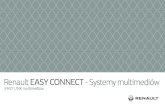Renault EASY CONNECT Systemy multimediów...– Szybkie przewijanie: przesuń palcem szybko w lewo i prawo, aby przejść ze strony głównejA do strony głównejB. – Przeciągnięcie