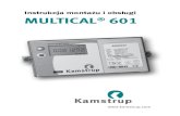 Instrukcja montażu i obsługi MULTICAL 601 - DEMPAN · Konserwacja i naprawy: Dostawca ciepła jest upoważniony do zmiany modułów komunikacyjnych, ... Kod awarii Opis przyczyny/awarii