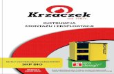 SPIS TREŚCI - Krzaczek · 2019. 1. 14. · zabezpieczonych zgodnie z PN-91/B-02413 – Og rzewnictwo i ciepłownictwo, Zabezpieczenie instalacji ogrzewań wodnych systemu otwartego.